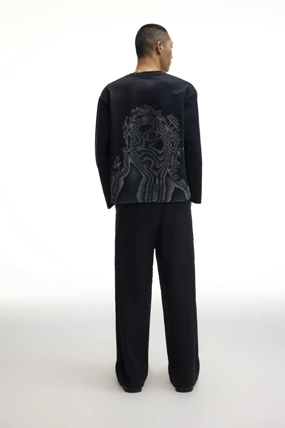 Chet Lo voluminous print T-shirt