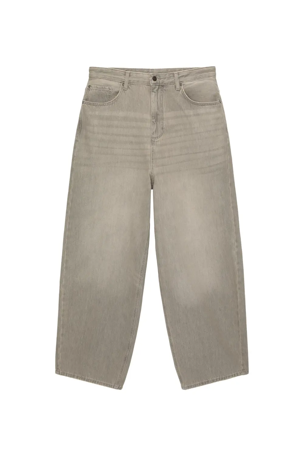 Super baggy washed finish jeans