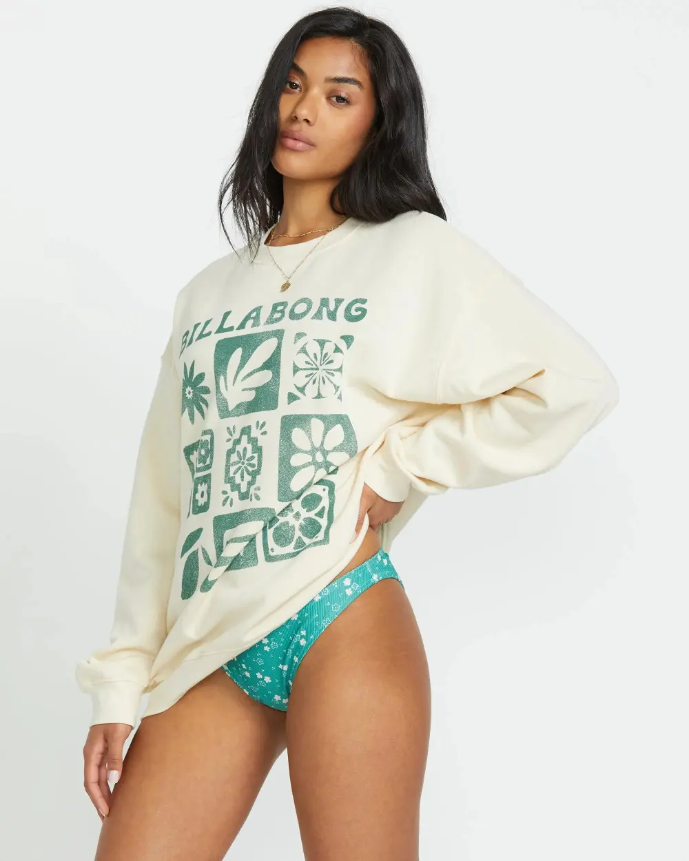 Ride In Crew Sweatshirt - Whitecap1