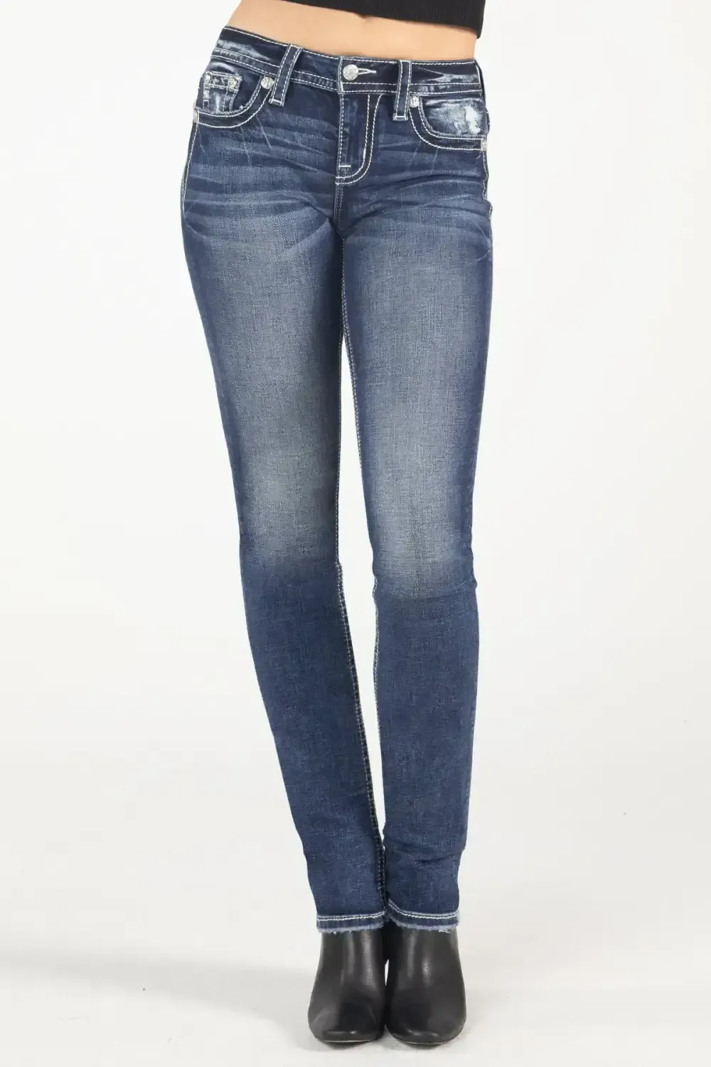 Aztec Dreamcatcher Horseshoe Straight Jeans