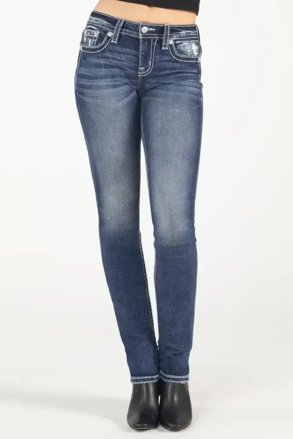 Aztec Dreamcatcher Horseshoe Straight Jeans