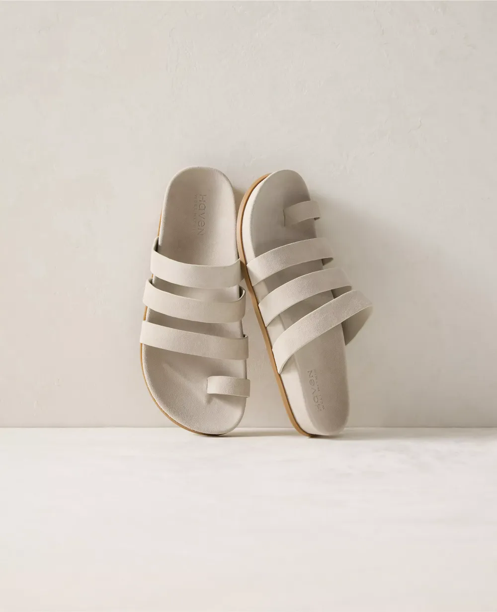 Haven Well Within Suede Multi-Strap Sandals