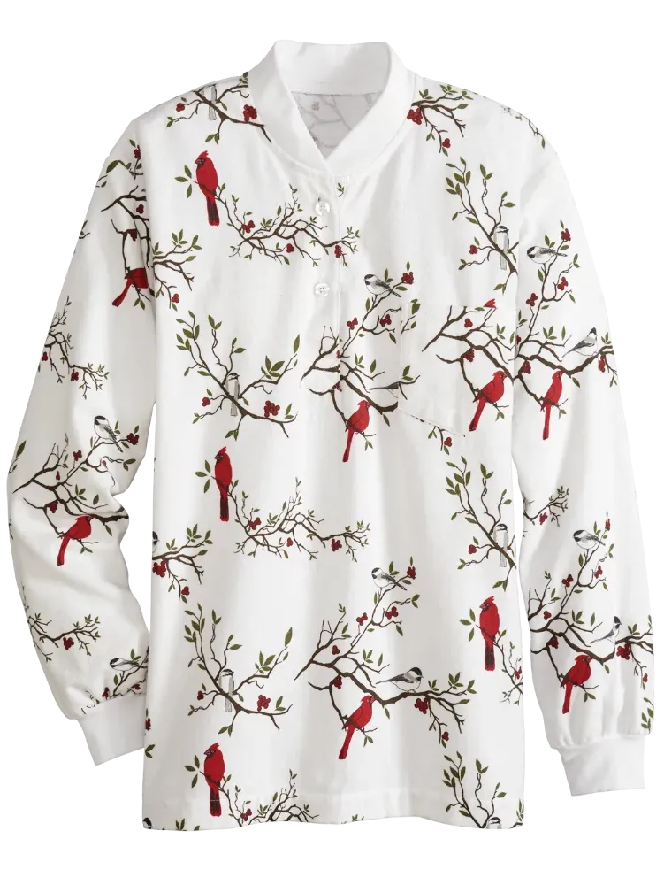 Women's Portuguese Cotton Flannel Ski Pajama Set