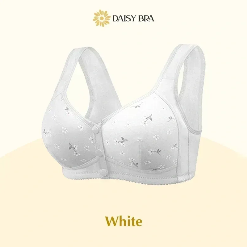 10-Pack Women's Bra - Comfortable & Convenient Front Button Bra