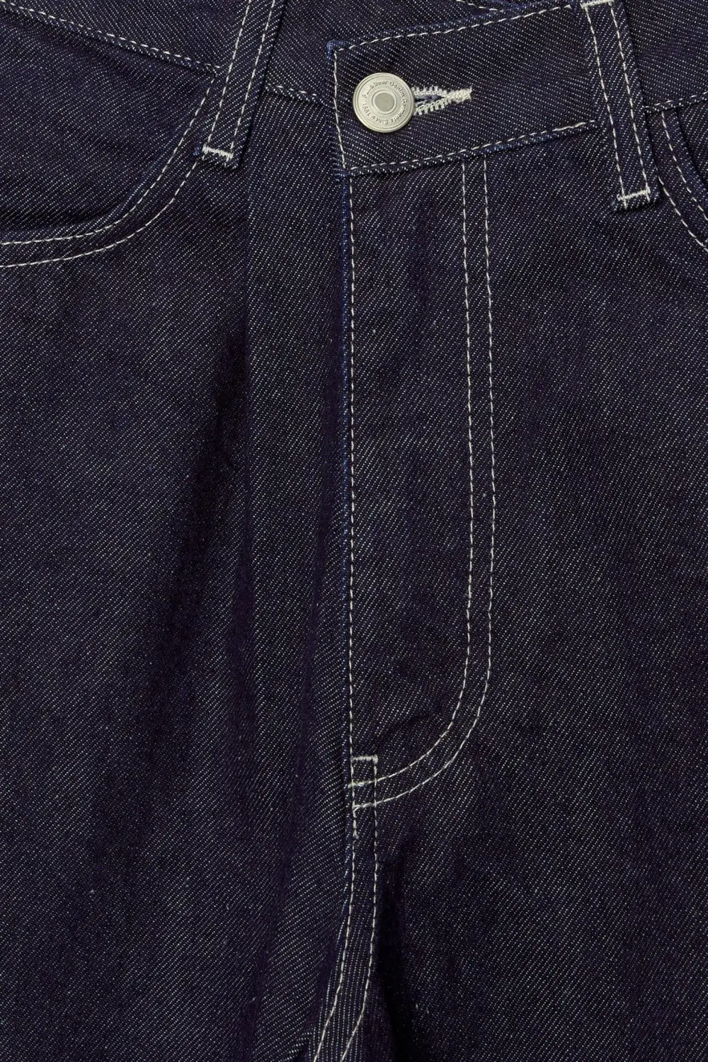 Jeans super baggy cintura cruzada