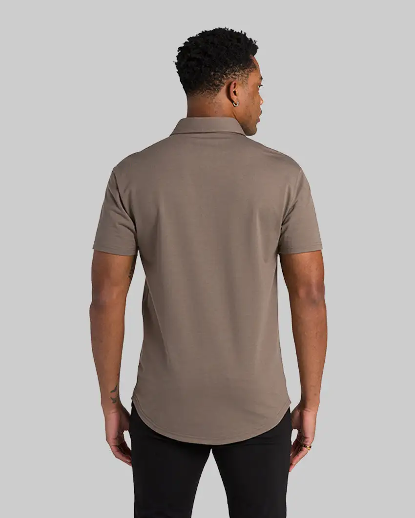 Drop-Cut Polo: Bylt Signature