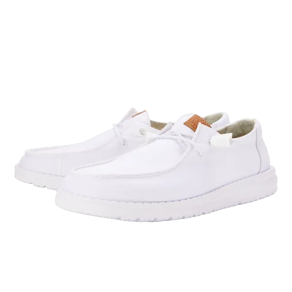 Wendy Stretch Canvas Wide - White