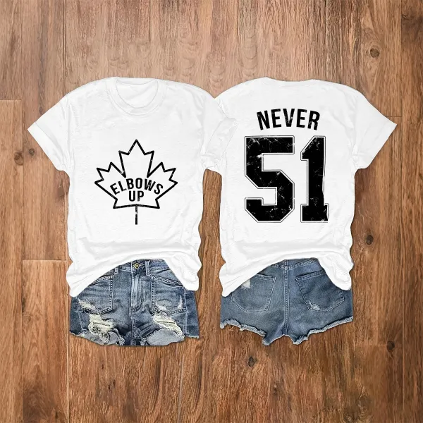 Women's Canada Never Be The 51st State T-Shirt