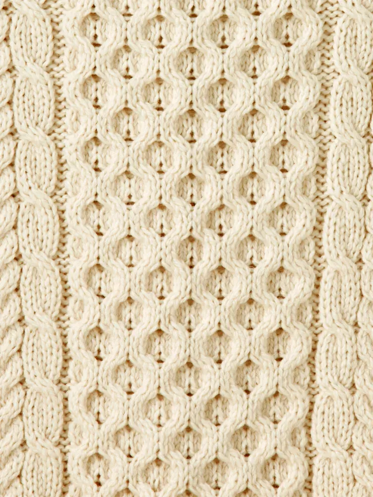 Women's Irish Wool Timeless Cardigan