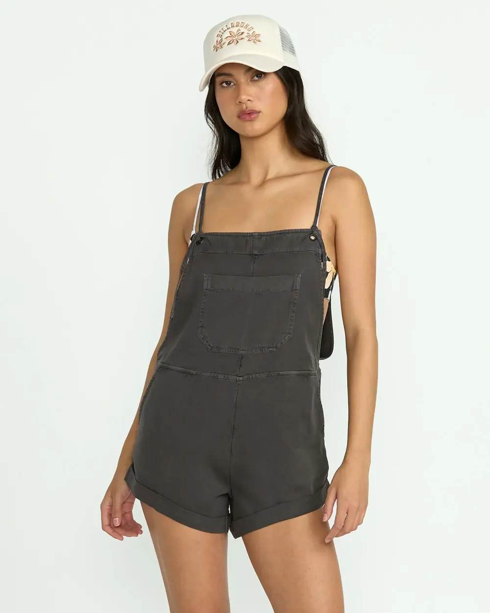 Wild Pursuit Romper - Off Black