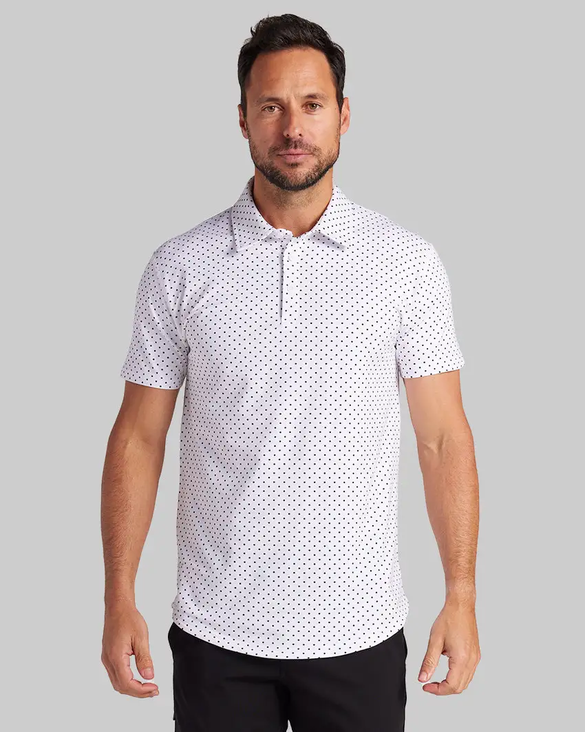 Drop-Cut: Lux Dotted Polo