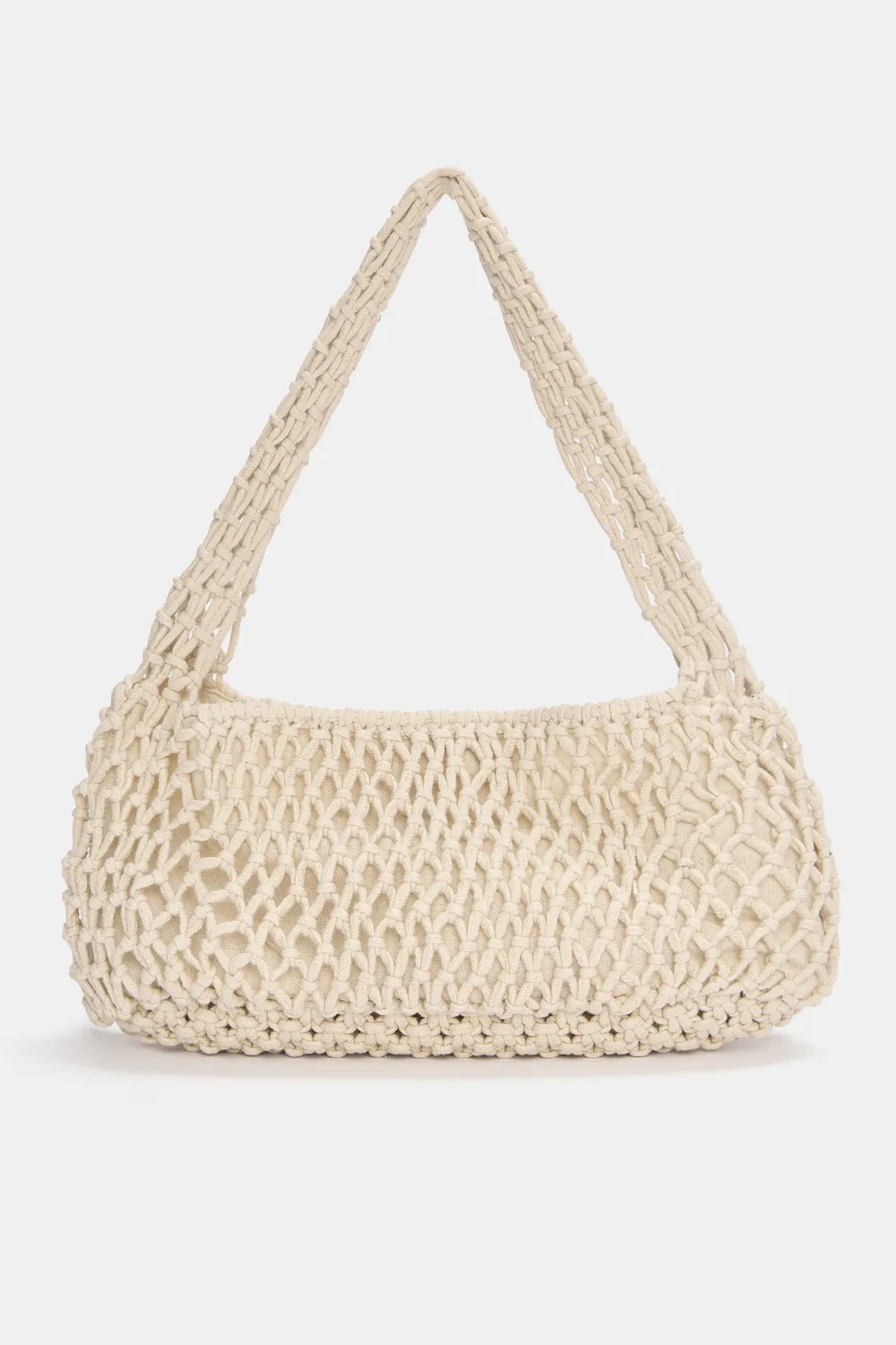 Bolso de hombro rejilla