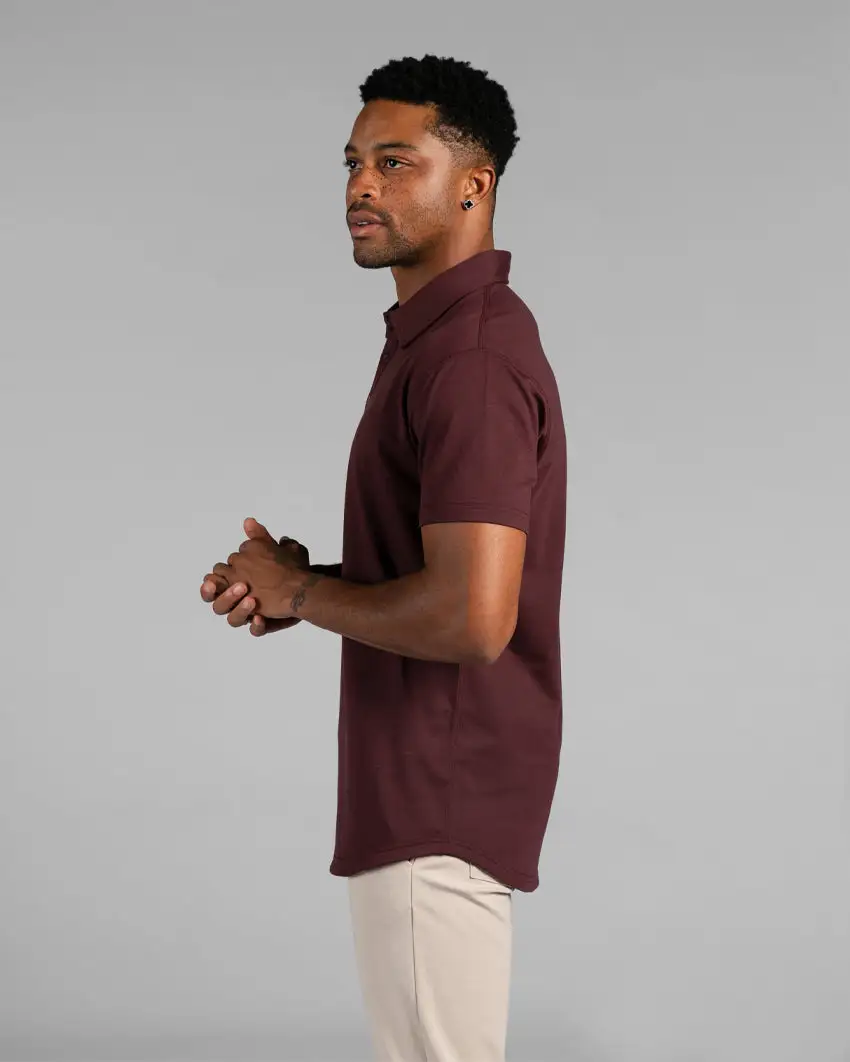 Drop-Cut Polo: Bylt Signature