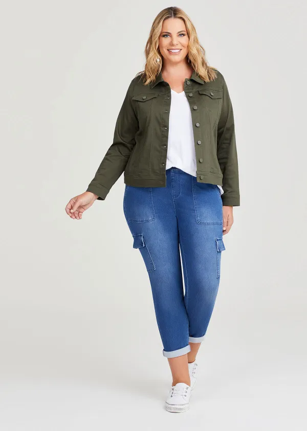 Coloured Classic Denim Jacket