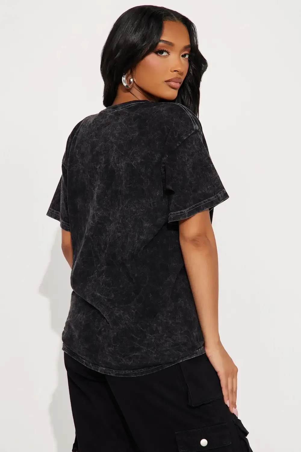 Beverly Hills Cocktail Lovers Washed Tee - Black