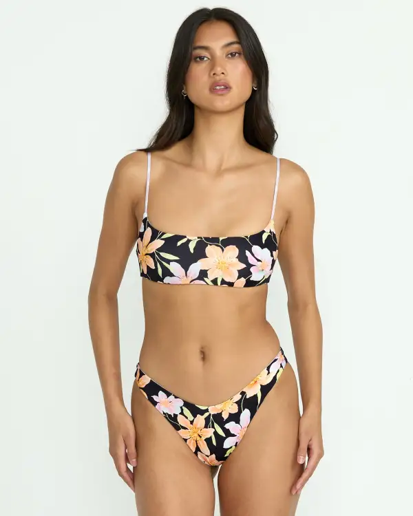 Twin Sol Reversible Hike Bikini Bottom - Multi