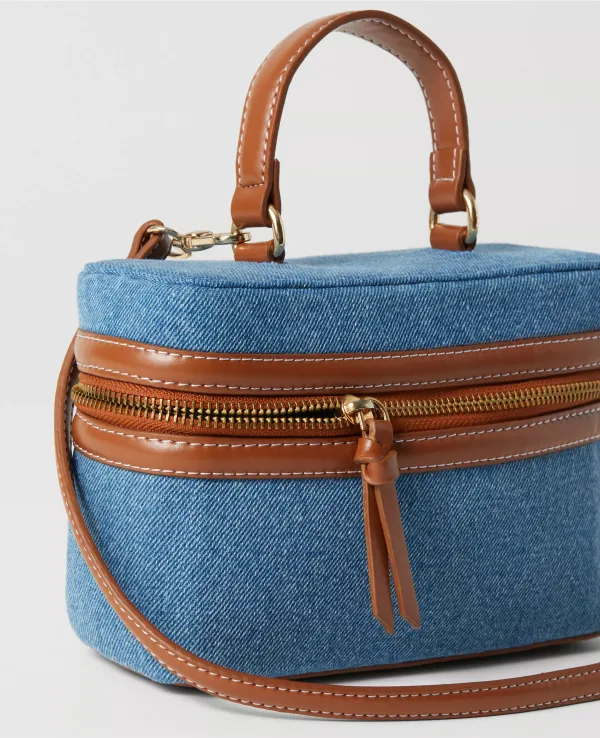 Weekend Collection Denim Jewelry Bag