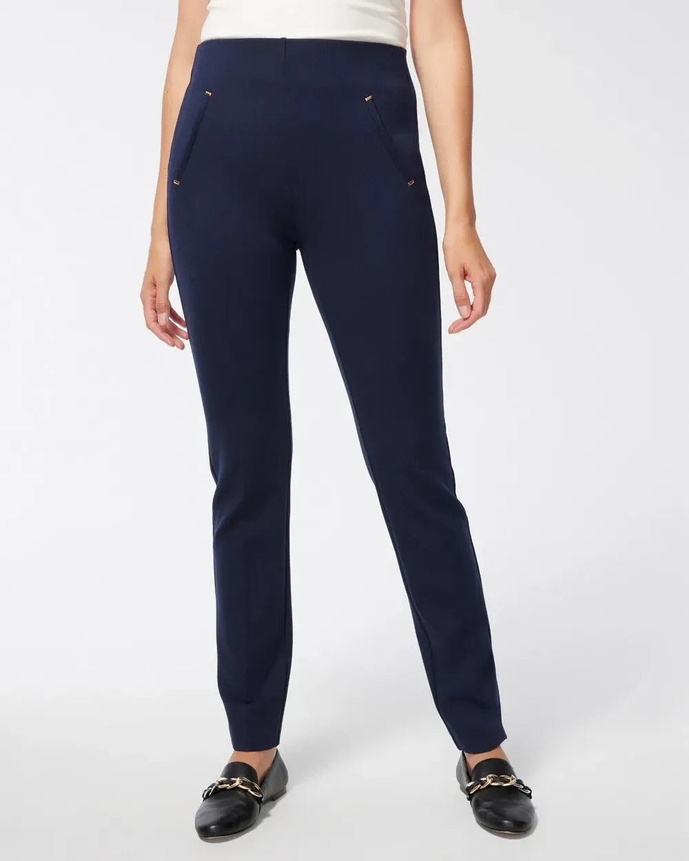 Juliet Ponte Trim Detail Pants