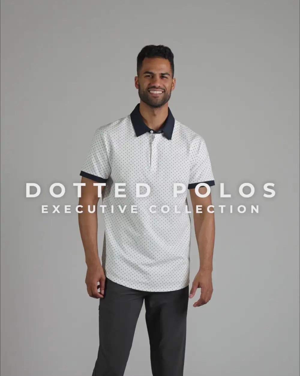 Drop-Cut: Lux Dotted Polo