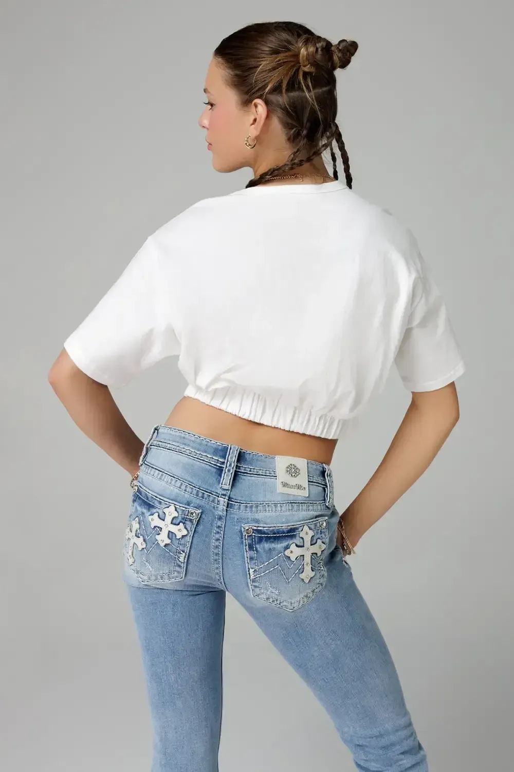 Cross Couture Straight Jeans