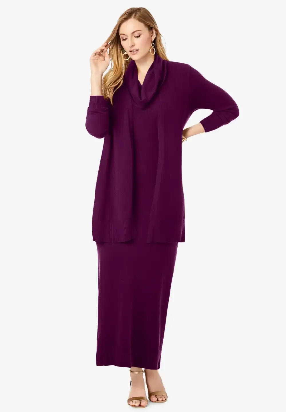 2-Piece Sweater Dress