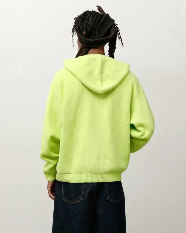 HOODED ZIP SWEATER