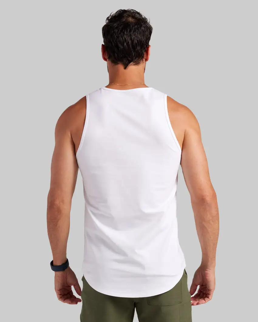 Lux Drop-Cut Pocket Tank