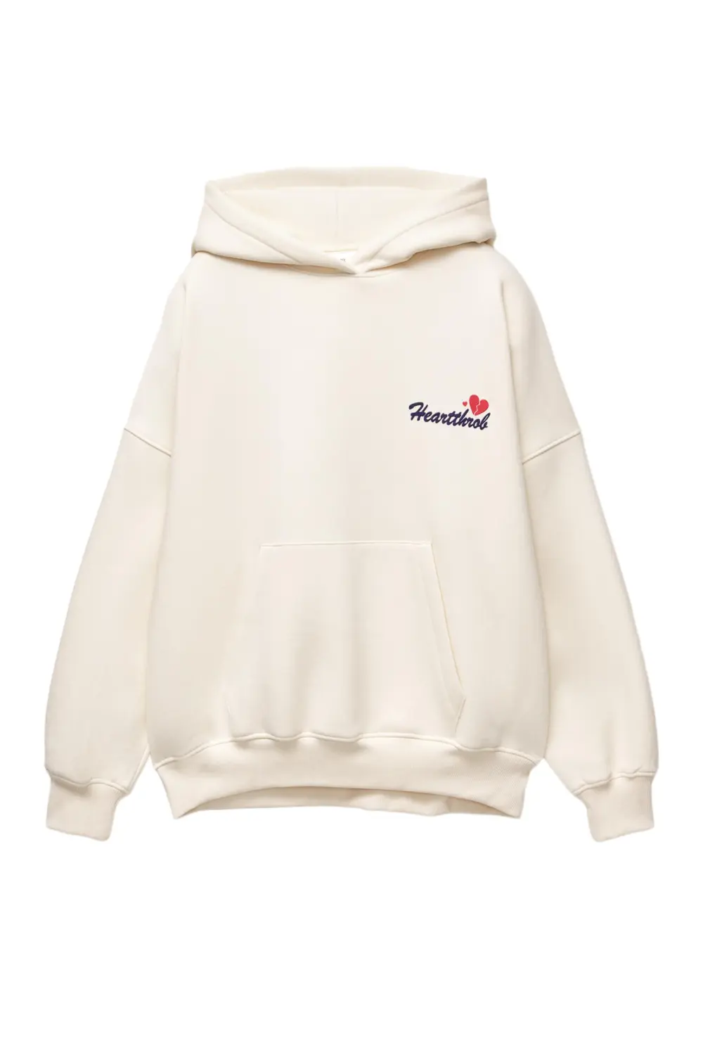 Sudadera capucha corazón roto