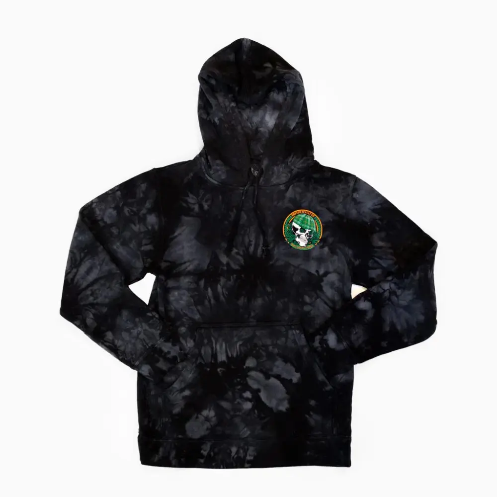Boston Scally The Celtic Bone Hoodie - Black