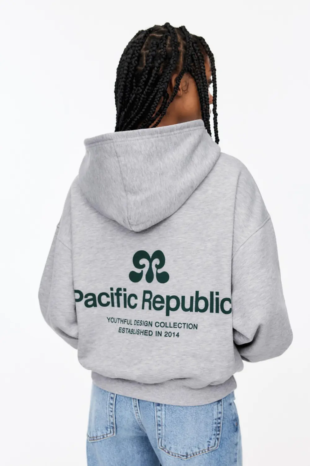 Sudadera boxy Pacific Republic