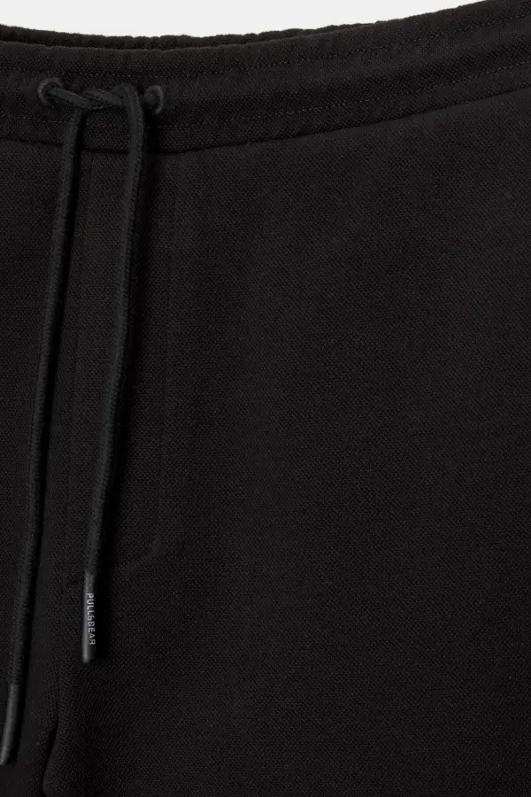 Piqué Bermuda sweatpant shorts
