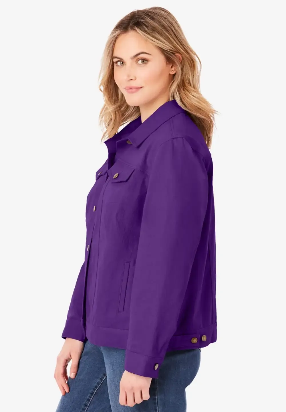 Stretch Denim Jacket