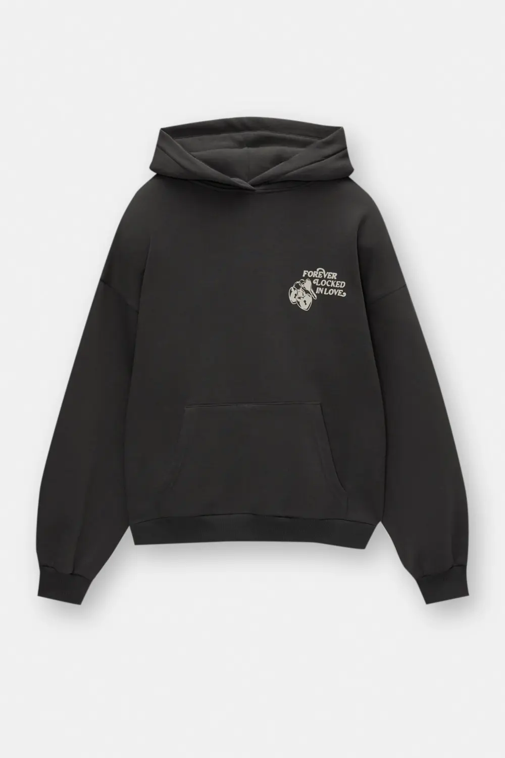 Sudadera capucha candado