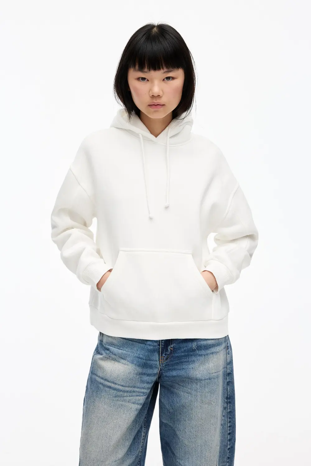 Sudadera básica capucha