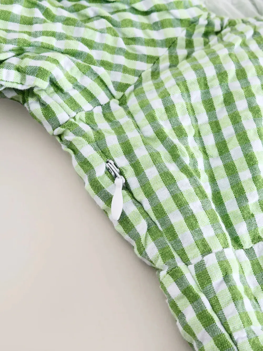Fresh Bubble Sleeve Pure Cotton Dress