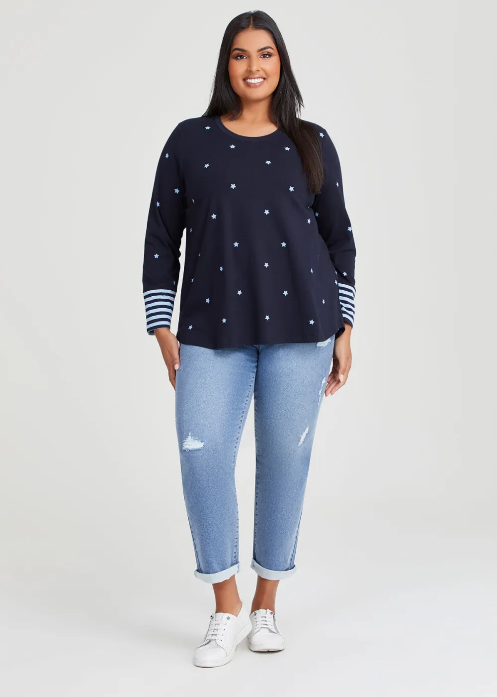 Cotton Stars and Stripes Top