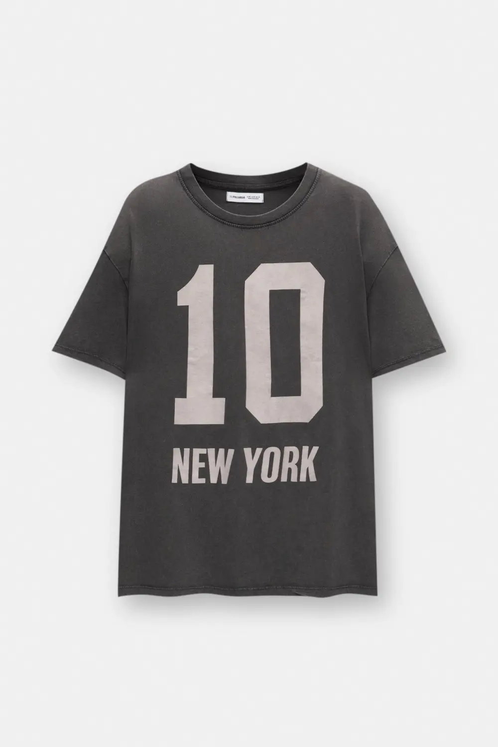 Camiseta varsity gráfico número