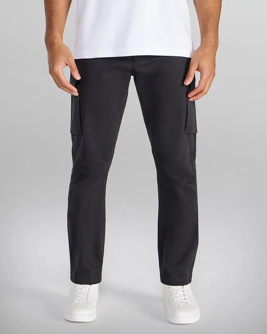 Stretch Cotton Cargo Pant