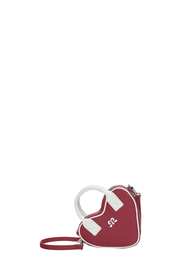 Mini bolso bandolera retro corazón