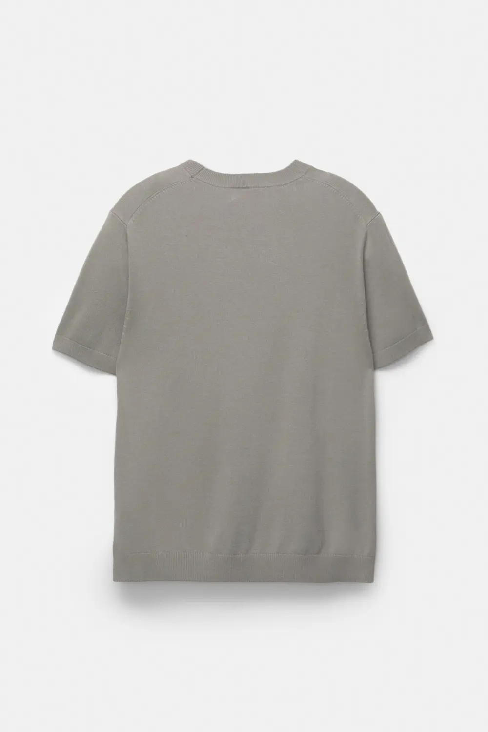 Short sleeve knit T-shirt