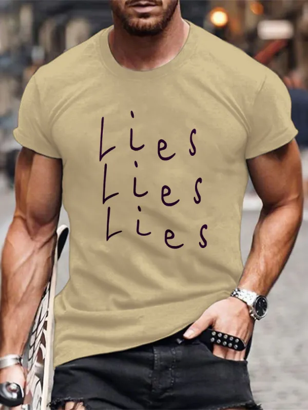 Men'S Morgan Wallen Lies Lies Lies T-Shirt