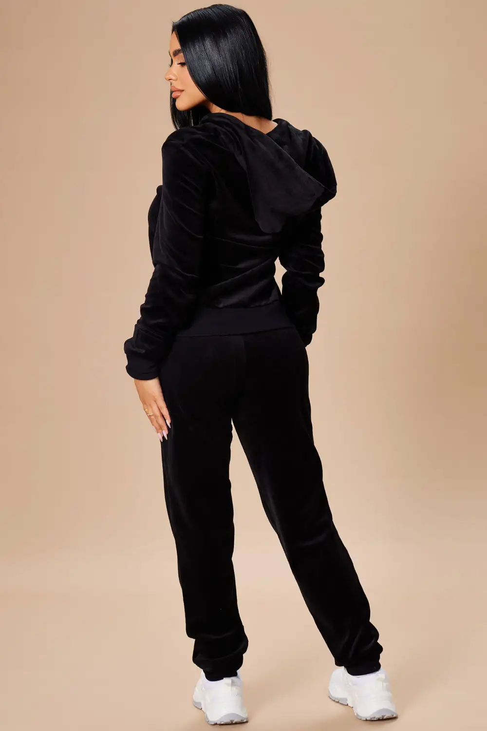 The Original Trendsetter Velour Set - Black