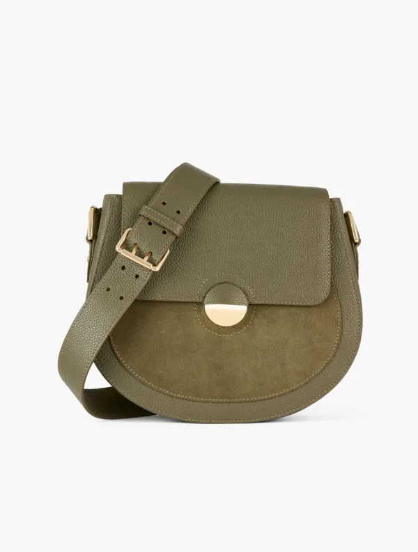 Saddle Leather Crossbody Bag