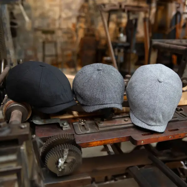 The Baker Boy Boston Scally Cap - Grey