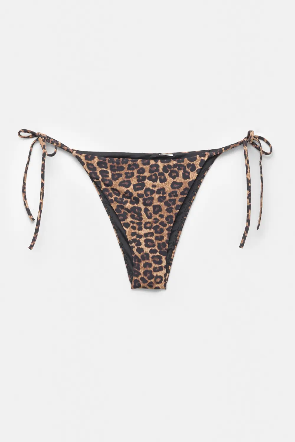 Leopard print bikini bottoms