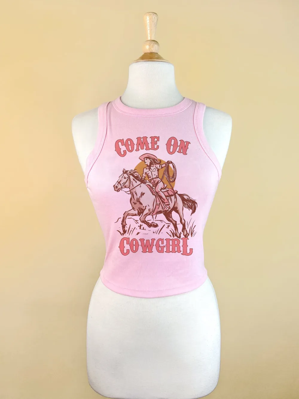 Come On Cowgirl Graphic Vest