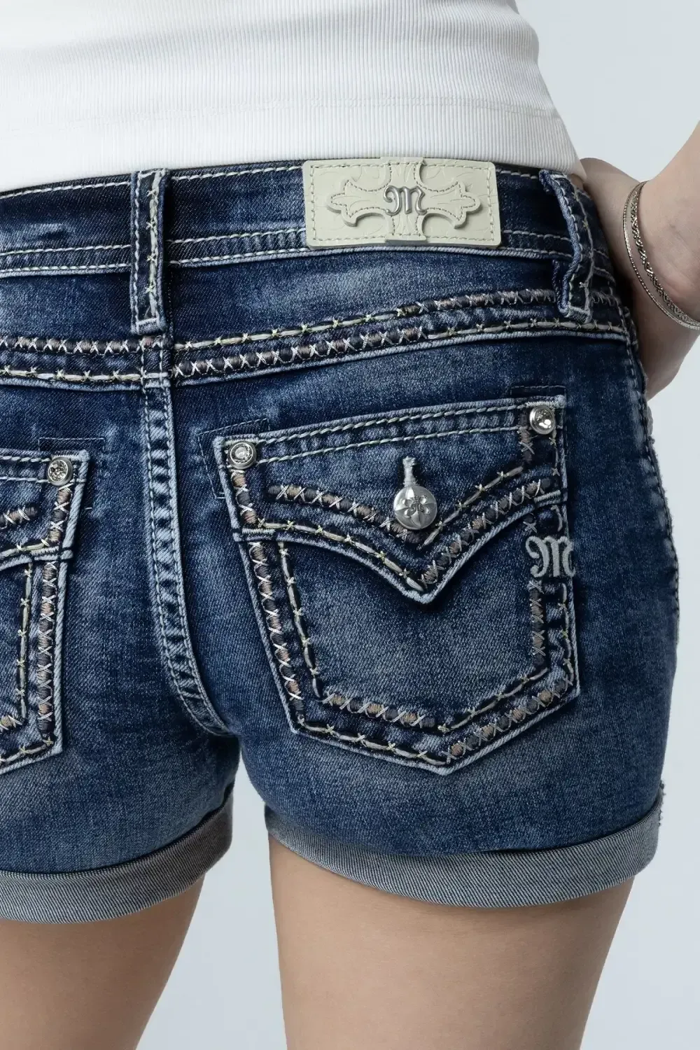 Barely Stitched Pink Shorts