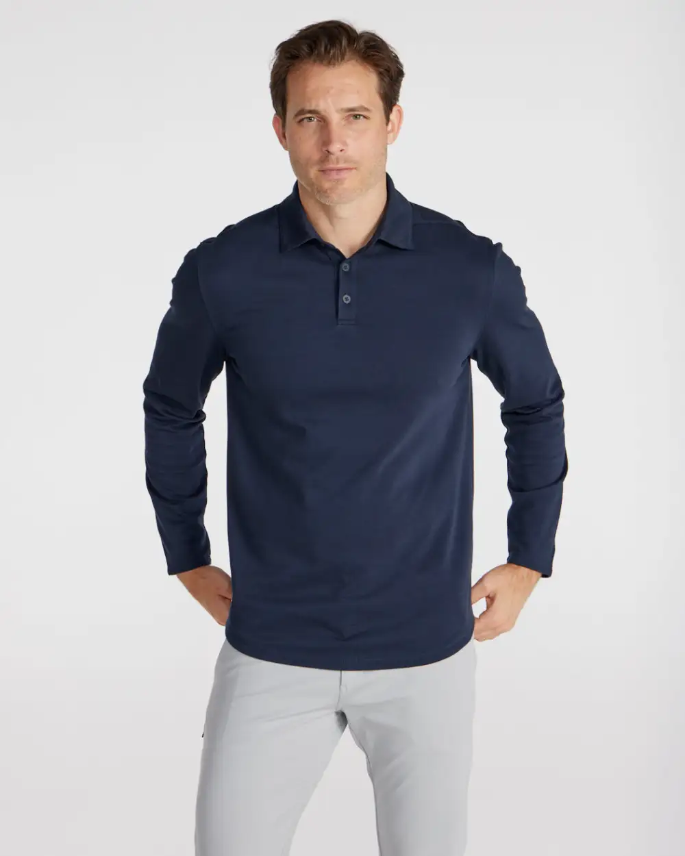 Bayside Long Sleeve Polo