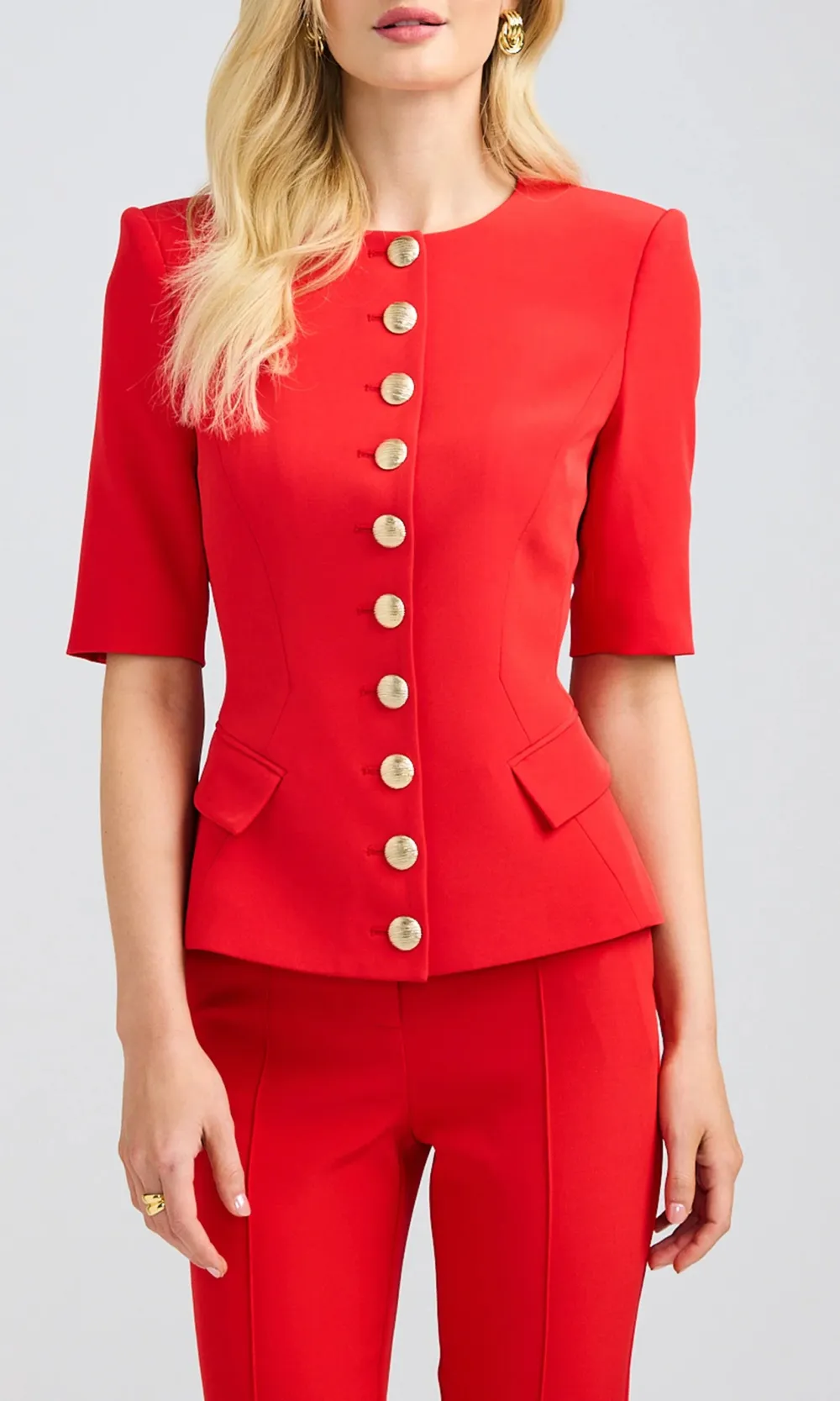 Adriana Crepe Jacket
