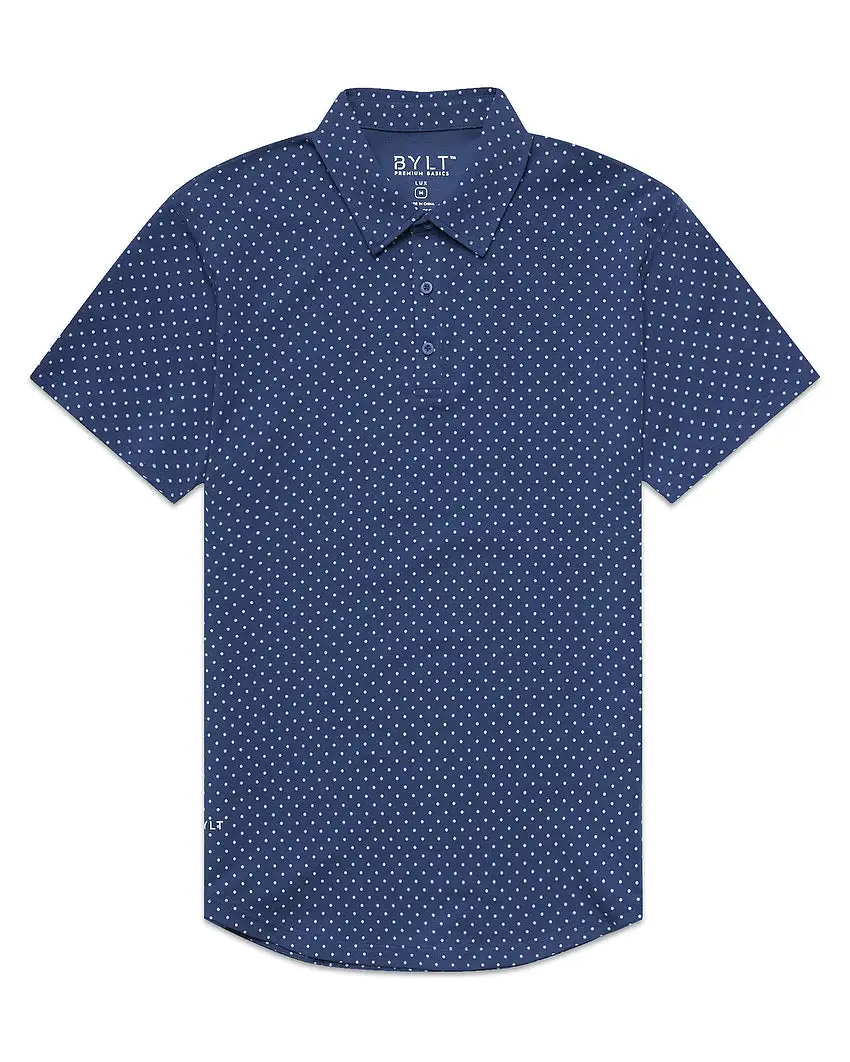 Drop-Cut: Lux Dotted Polo